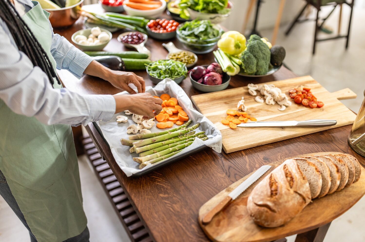 People collecting food featured in a Zeta Global case study.