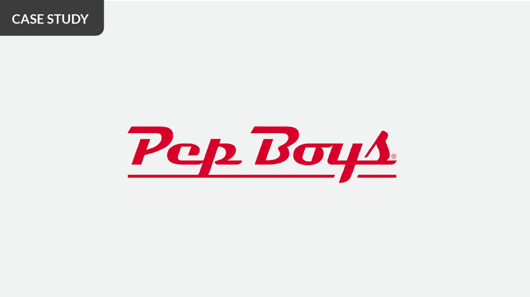 Pep Boys logo for Zeta case study